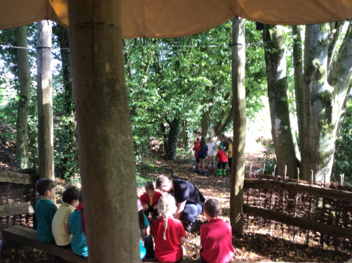 Children in our woodland
